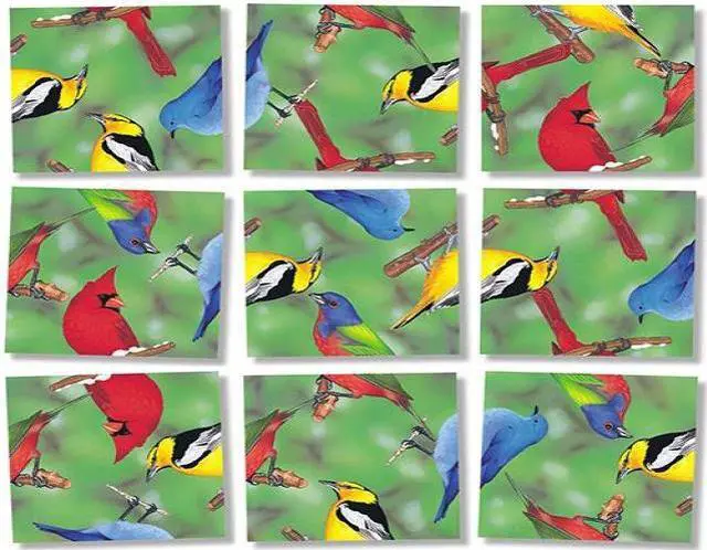 Alt view image 2 of 2 - Scramble Squares: North American Birds
