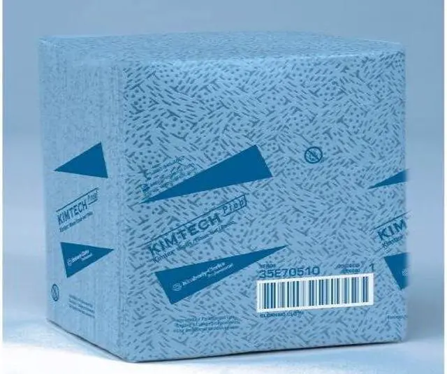 Alt view image 3 of 3 - Kimtech Prep,  Dry Wipe Roll,  9-3/4" x 13-1/2",  Number of Sheets 717,  Blue