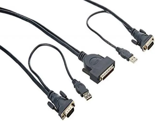 Alt view image 6 of 6 - BELKIN OMNIVIEW ENTERPRISE SERIES - KEYBOARD / VIDEO / MOUSE (KVM) CABLE - 4 PIN