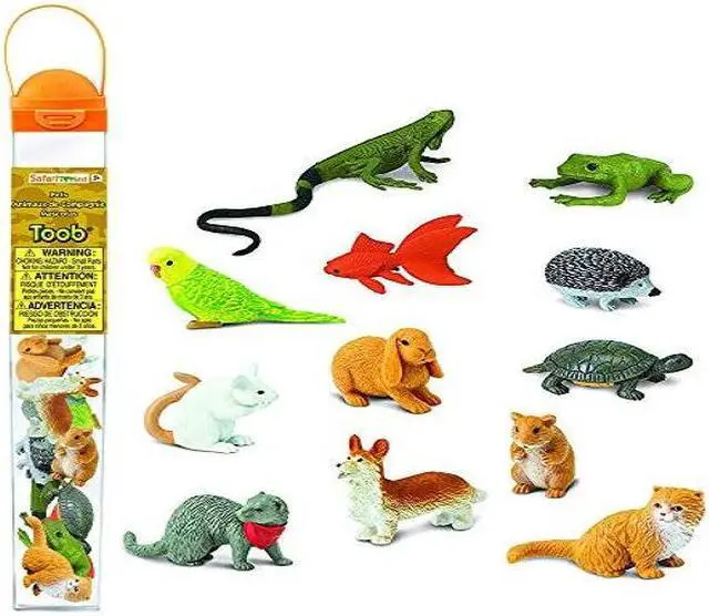 Alt view image 6 of 8 - Toobs Pets Safari Ltd Set Educational Kids Toy Figure