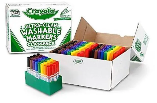 Alt view image 2 of 3 - Crayola Classpack Washable Marker