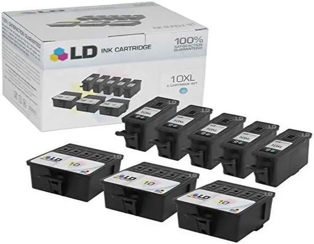 Alt view image 2 of 12 - LD Products Compatible Ink Cartridge Replacement for Kodak 10XL High Yield