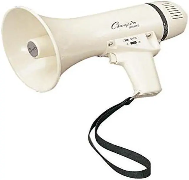 Alt view image 2 of 5 - Megaphone, 4-8W, 400 Yard Range, White MP4W