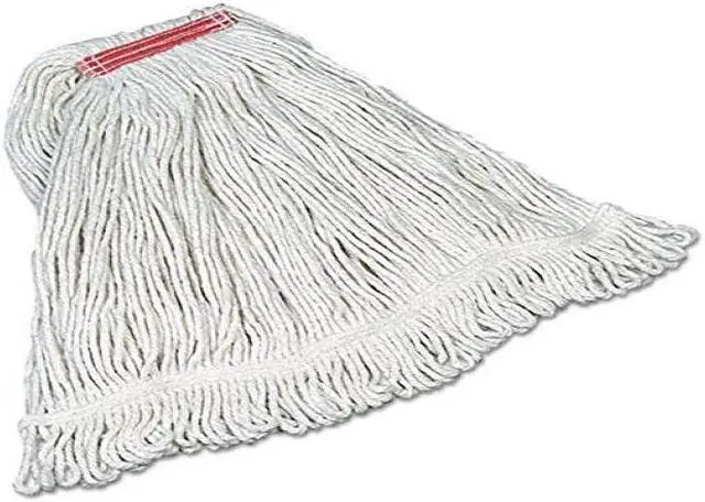 Alt view image 2 of 4 - RUBBERMAID FGD11306WH00 Super Stitch(R) 4-Ply Cotton Yarn Wet Mop, Looped, White