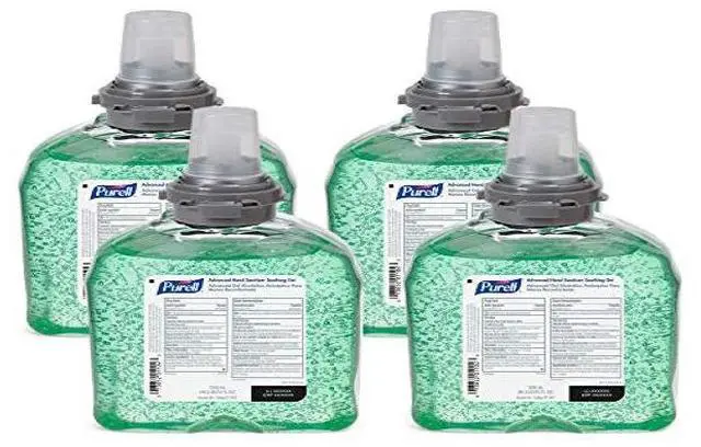 Alt view image 14 of 14 - Gojo Industries 5457-04 Gojo Purell Advanced Instant Hand Sanitizer, 4 Per Case