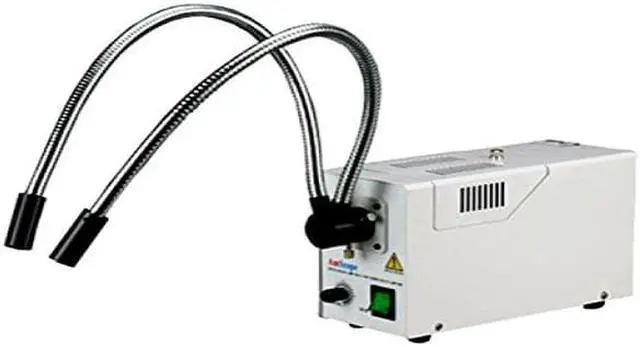 Alt view image 6 of 6 - 150W Fiber Optic Dual Gooseneck Microscope Illuminator