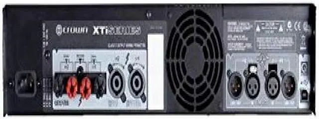 Alt view image 3 of 10 - Crown XTI1002 Power Amplifier 275W @ 8 Ohms Power Amp