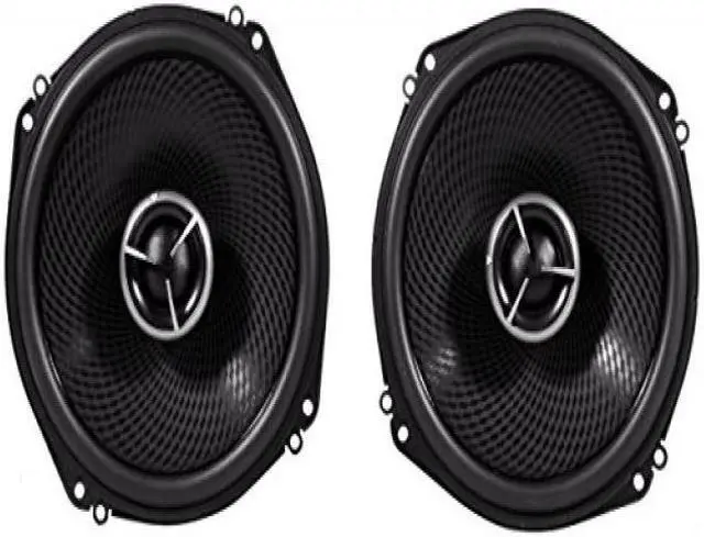 Alt view image 11 of 11 - Kenwood eXcelon KFCX183C 7 inch Oversized Custom Fit Car Speakers