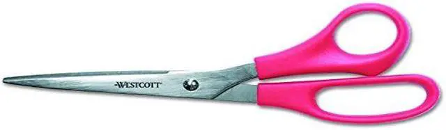 Alt view image 4 of 9 - Acme United 40618 Value Line Stainless Steel Shears  8in  3-1/2in Cut  L/R Hand