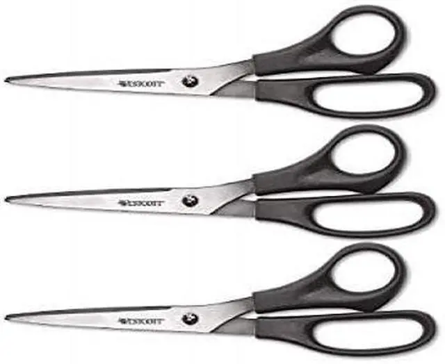 Alt view image 11 of 11 - Westcott Value Line Stainless Steel Shears 8" Long 3/Pack 13402