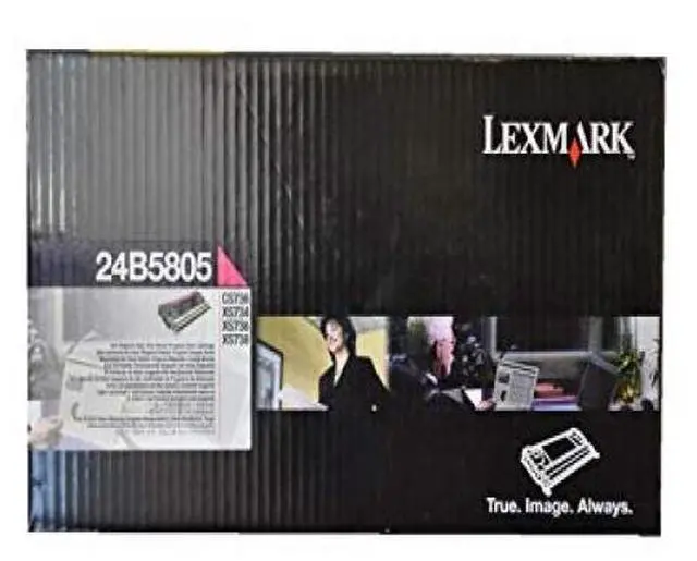 Alt view image 6 of 9 - Magenta Toner Cartridge for Lexmark 24B5805 CS748de, XS734de, XS736de, XS748de, Genuine Lexmark Brand