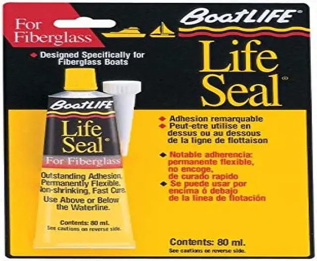 Alt view image 3 of 9 - BOATLIFE 1160 LIFESEAL SEALANT TUBES 2.8 FL. OZ CLEAR
