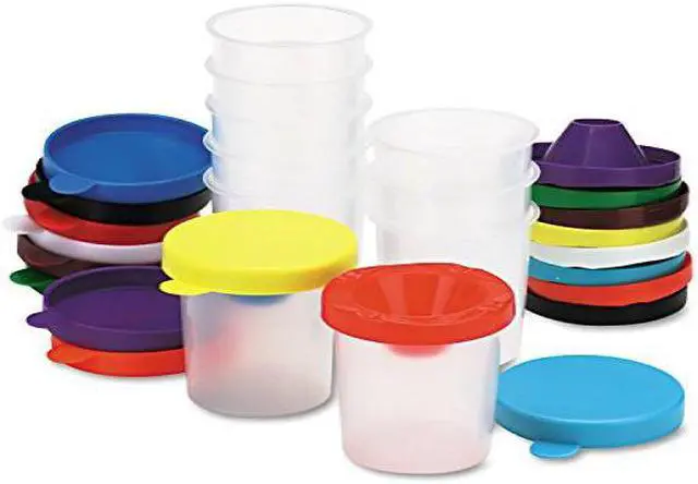 Alt view image 2 of 6 - No-Spill Paint Cups