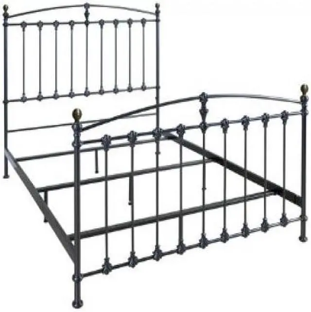 Alt view image 4 of 4 - BellOSerta NTR Queen Metal Bed Graphite