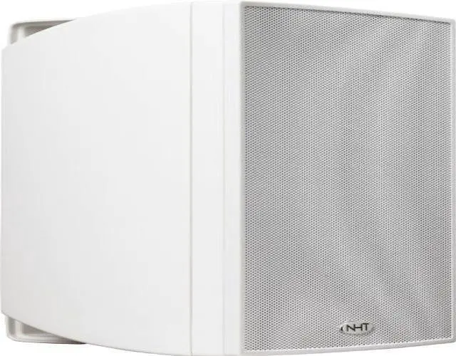 Alt view image 14 of 15 - NHT O2-ARC High-Performance Outdoor On-Wall Loudspeaker (Single, White)