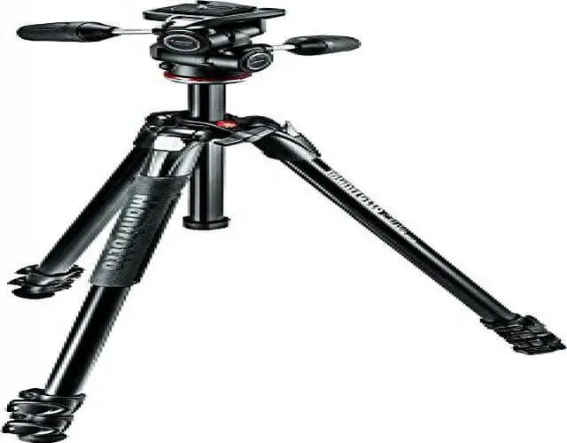 Alt view image 11 of 14 - Manfrotto 290 Xtra 3-Section Aluminum Tripod with 804 3-Way Pan and Tilt Head