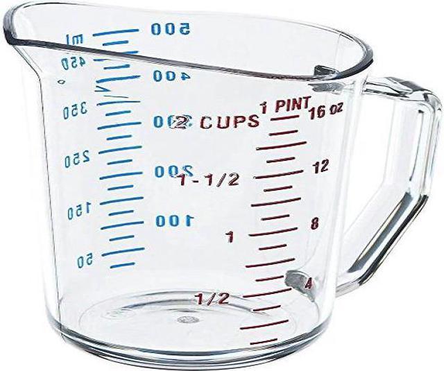 Liquid Measuring Cup,1 Pint,Clear,PK12 CAMBRO CA50MCCW135 