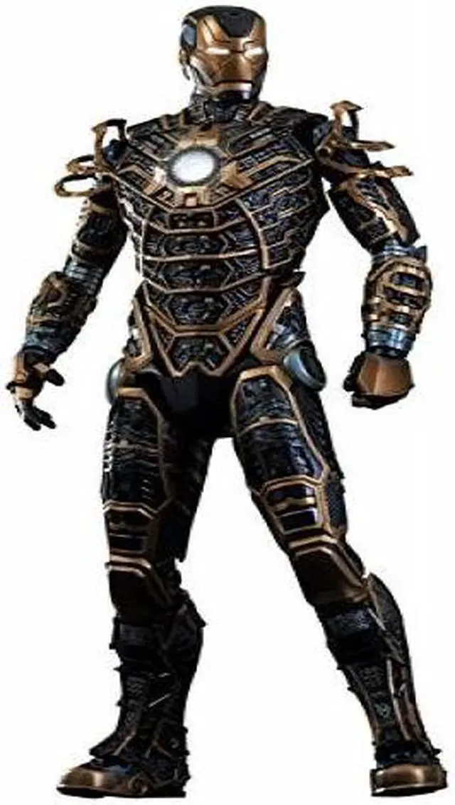 Alt view image 11 of 16 - Bones Mark XLI Iron Man 3 Movie Masterpiece 1/6 Scale Figure