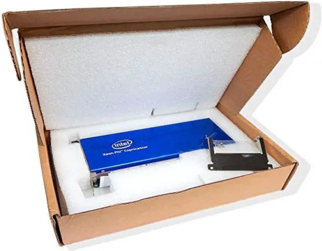 Alt view image 3 of 3 - HP Intel Xeon Phi 7120P PCIe Coprocessor New 732636-001 E2M34A