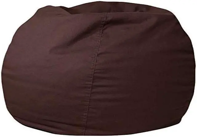 Alt view image 5 of 20 - Small Solid Navy Blue Kids Bean Bag Chair