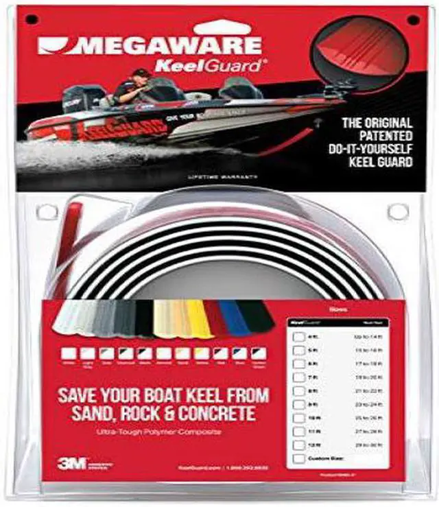 Alt view image 2 of 8 - MEGAWARE KEELGUARD 5' WHITE