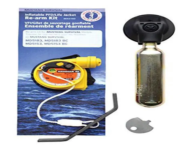 Alt view image 5 of 9 - MUSTANG SURVIVAL MUSTANG RE-ARM KIT FOR MD5183  MA5183