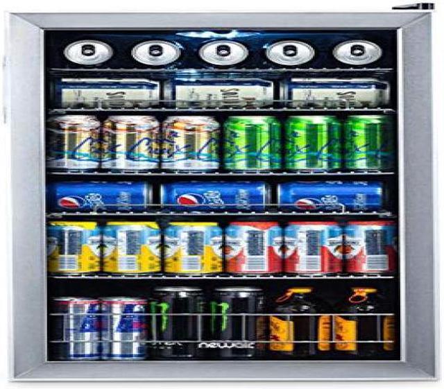 Alt view image 14 of 14 - NewAir AB-1200 126-Can Stainless Steel Beverage Cooler