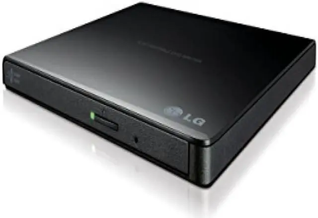 Alt view image 11 of 17 - LG GP65NB60 LG GP65NB60 External DVD-Writer - 1 x Retail Pack - Black - DVD-RAM/±R/±RW Support - 24x CD Read/24x CD Write/24x CD Rewrite - 8x DVD Read/8x DVD Write/8x DVD Rewrite -