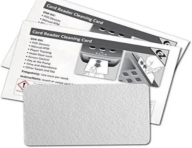 Alt view image 2 of 7 - EZ K2-H80B50 CR80 Card Reader Cleaning Card (Box of 50)