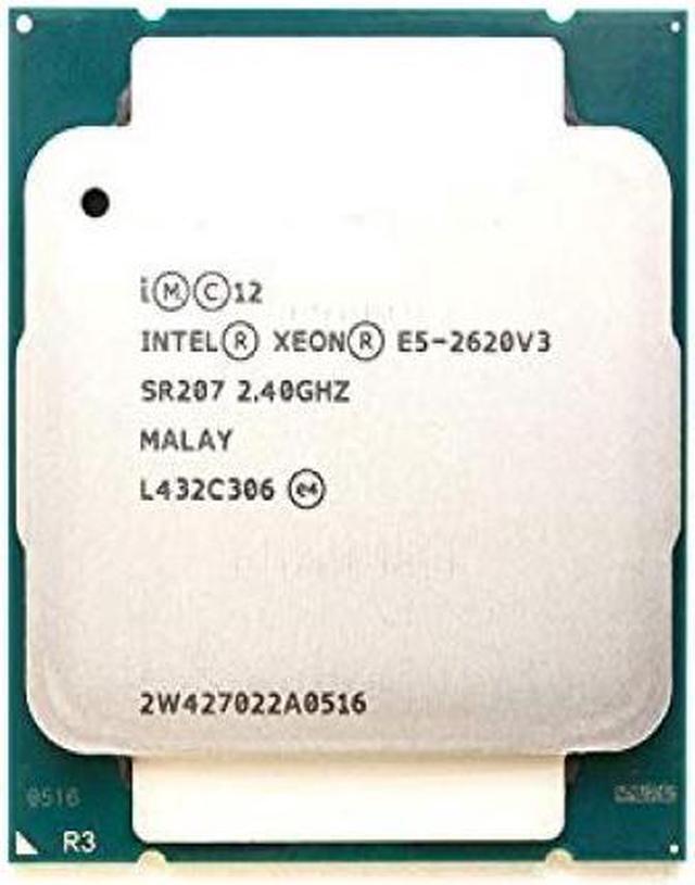 Alt view image 5 of 7 - Intel Xeon E5-2620 v3 Haswell 2.4 GHz 6 x 256KB L2 Cache 15MB L3 Cache LGA 2011-3 85W CM8064401831400 Server Processor