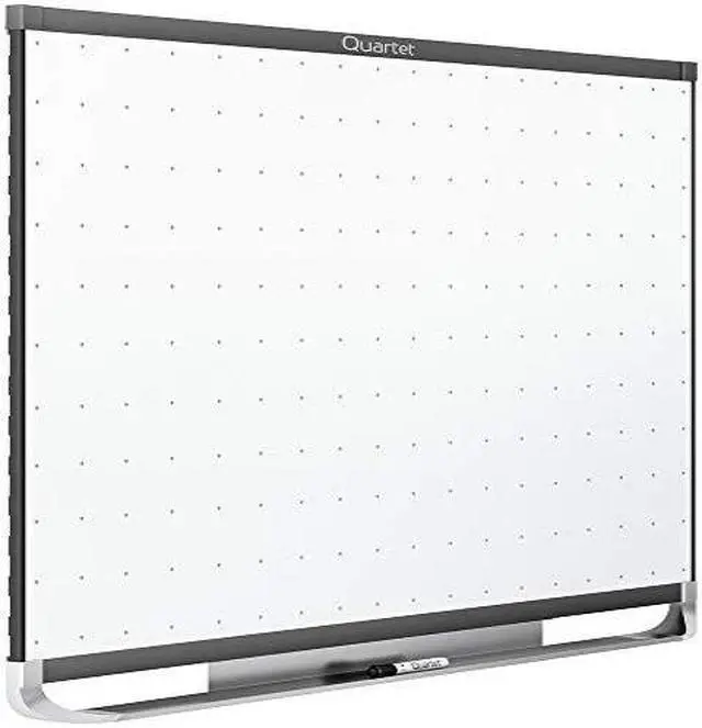Alt view image 4 of 20 - Quartet TEM544G Prestige 2 Magnetic Total Erase Whiteboard, 48 x 36, Graphite Color Frame, 1 Each