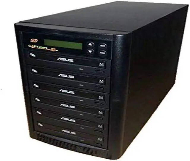 Alt view image 6 of 7 - Copystars CD Dvd Duplicator 1 to 5 Sata 24x burner writer DVD copier 128MB buffered tower