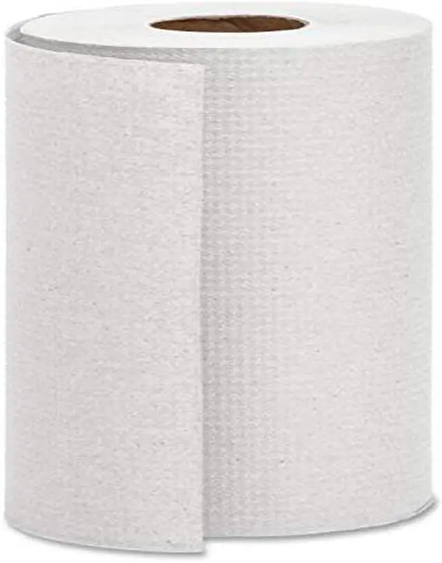 Alt view image 5 of 6 - Genuine Joe Hardwound Roll Towels 1.82"Core 7-7/8"x350' 12 Rolls/CT WE 22300