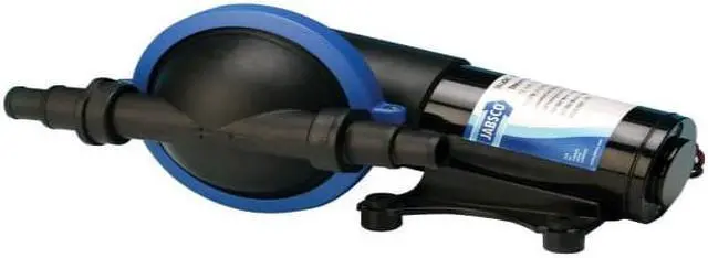 Alt view image 2 of 3 - JABSCO FILTERLESS BILGE / SINK / SHOWER DRAIN PUMP 4.2 GPM