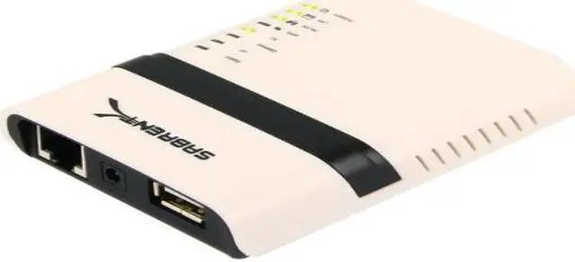 Main image of Sabrent Portable Wireless-N 802.11n 3G Network Router w/USB and RJ-45 Ethernet Connections (NT-WR1N)