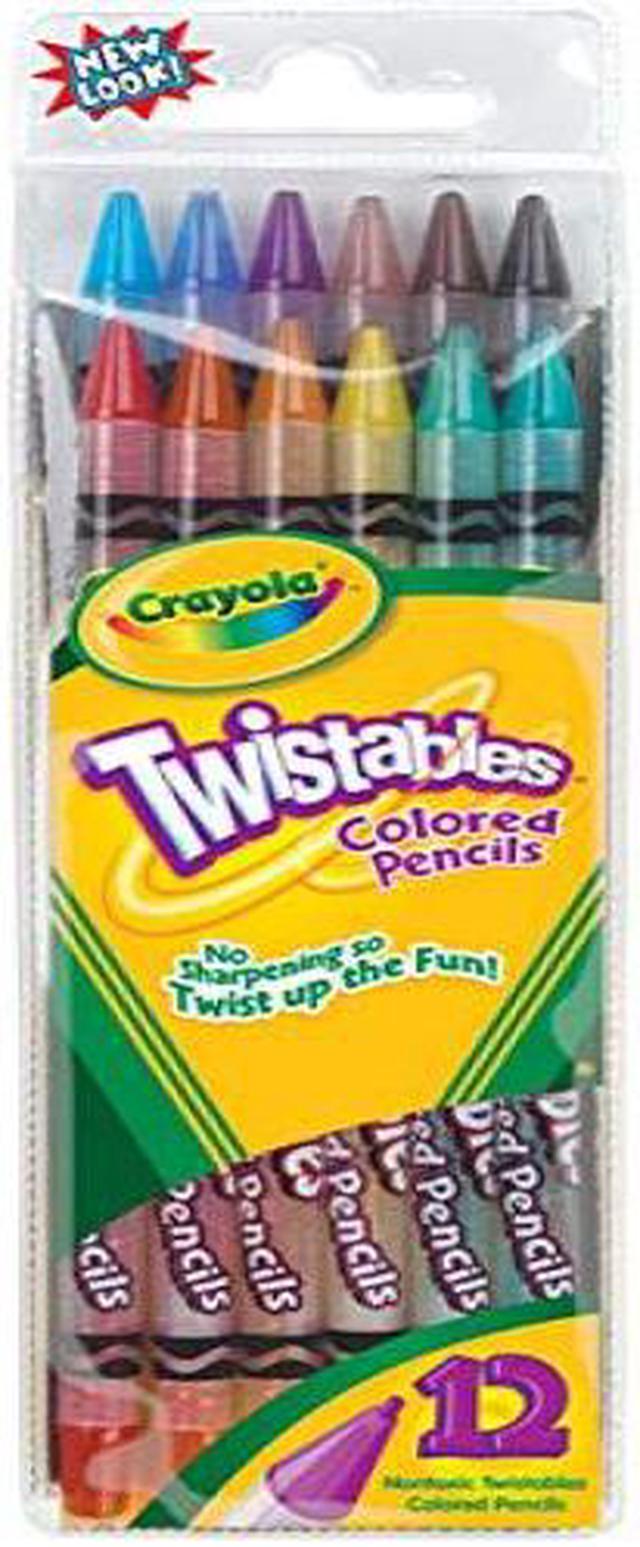 Crayola Twistables Colored Pencils-12/Pkg 