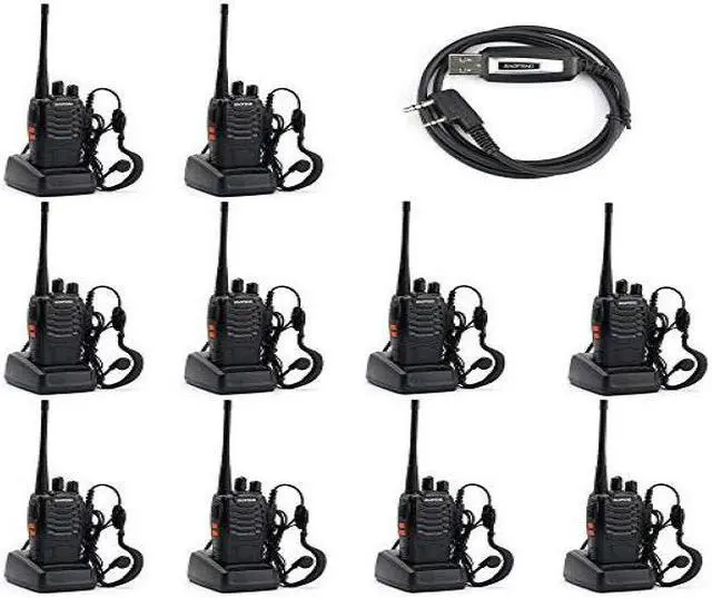 Alt view image 2 of 2 - Baofeng BF-888S Two Way Radio (Pack of 10) and USB Programming Cable (1PC)