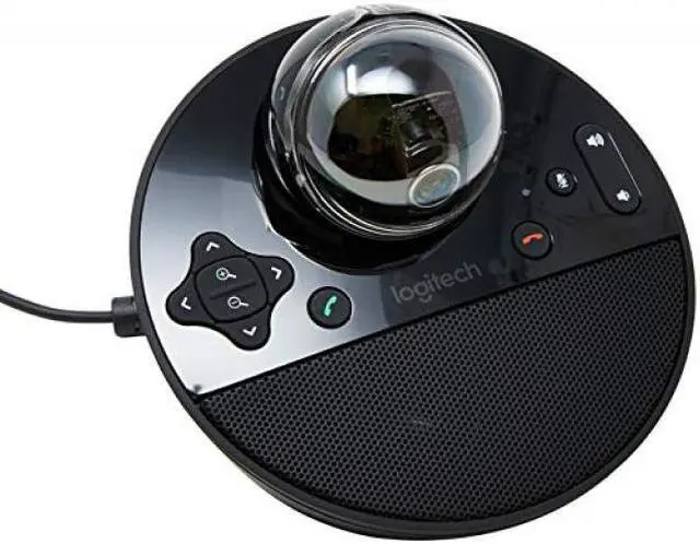Alt view image 8 of 10 - logitech conference cam bcc950 video conference webcam, hd 1080p camera with built-in speakerphone