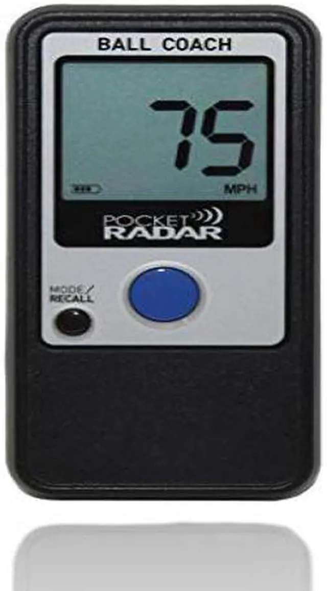 Alt view image 4 of 4 - Pocket Radar Ball Coach Pro-Level Speed Training Tool-Radar Gun, Black, 4.7x2.3x