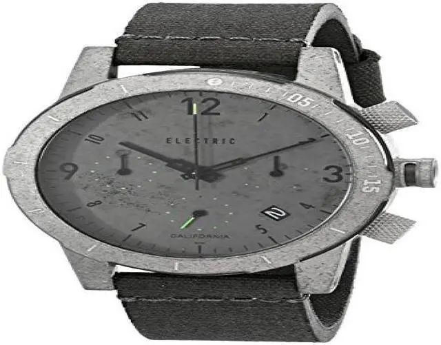 Alt view image 3 of 3 - Electric Men's EW0020020037 Chronograph FW02 Distressed Grey MFP Field Watch