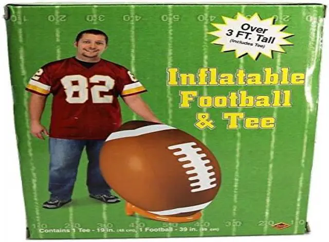 Alt view image 4 of 5 - Inflatable Football and Tee