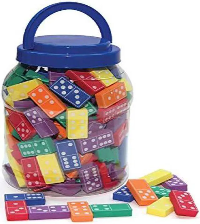 Alt view image 3 of 4 - Wonderfoam Dominos, 168 Pieces, Multi, Sold as 1 Set