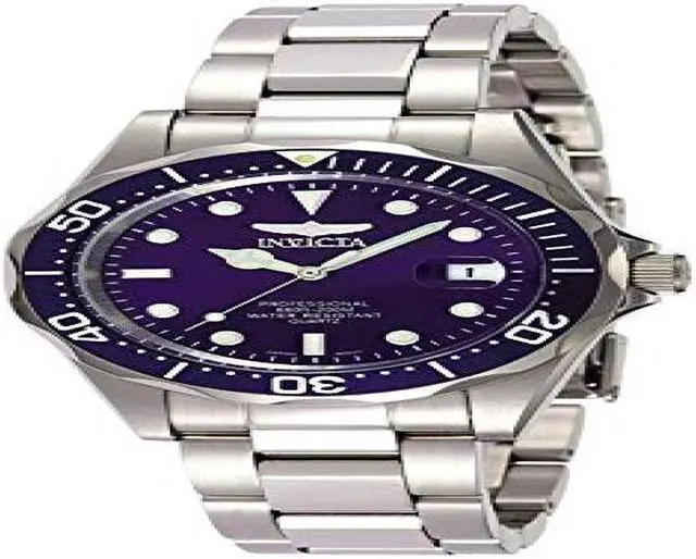 Alt view image 19 of 20 - Invicta Men's pro diver sq steel wacth Stainless Steel