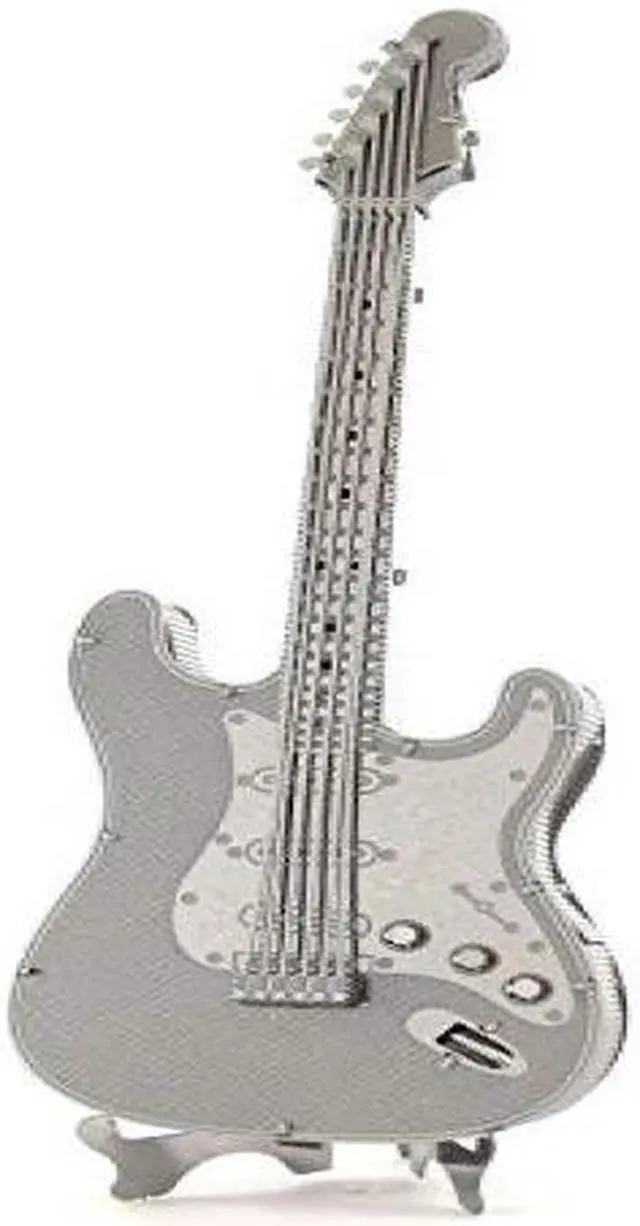 Alt view image 15 of 17 - Electric Lead Guitar Metal Earth 3D Laser Cut Model by Fascinations
