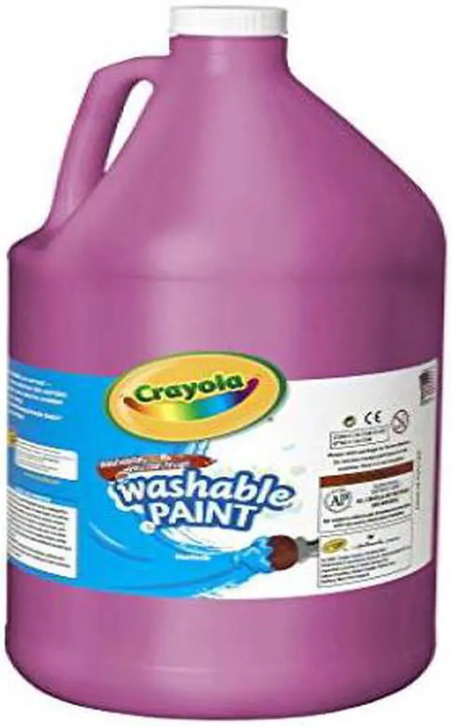 Alt view image 3 of 5 - CRAYOLA LLC FORMERLY BINNEY & SMITH BIN212869 WASHABLE PAINT GALLON-MAGENTA