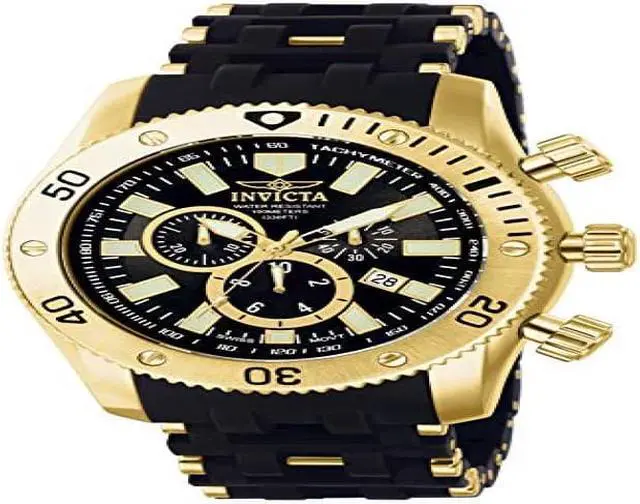 Alt view image 19 of 20 - Invicta  Sea Spider 0140  Stainless Steel, Polyurethane Chronograph  Watch
