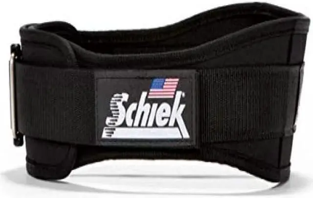 Alt view image 10 of 14 - Schiek Sports Model 2004 Nylon 4 3/4" Weight Lifting Belt - Large - Black