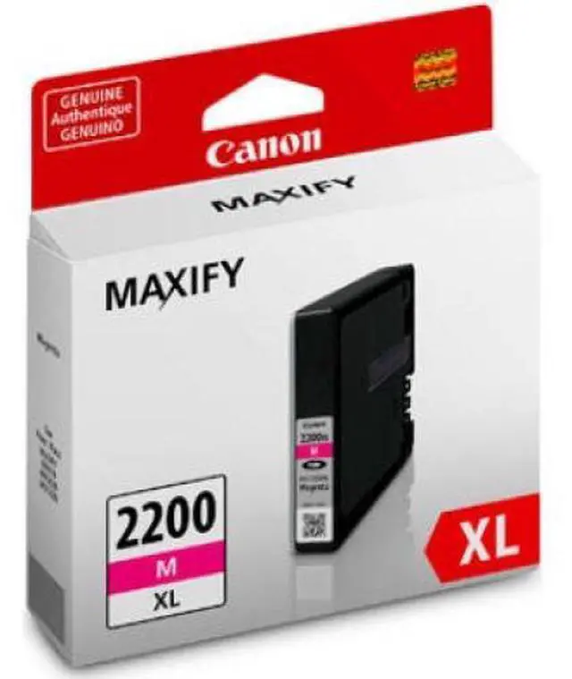 Alt view image 3 of 13 - Canon PGI-2200 XL Magenta Pigment Ink Tank