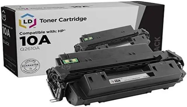 Alt view image 2 of 8 - LD Products Remanufactured Toner Cartridge Replacement for HP 10A Q2610A (Black) Compatible with HP Printer models LaserJet 2300 2300d 2300dn 2300dtn 2300L 2300n