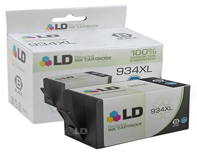 Alt view image 2 of 2 - LD Compatible Replacement for Hewlett Packard C2P23AN / 934XL / 934 XL Black Ink Cartridge for use in HP OfficeJet 6812, 6815, and OfficeJet Pro 6230, 6830, and 6835 Printers